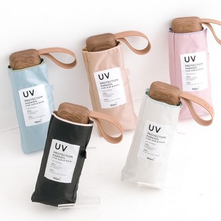 WPC 더블유피씨 암막 UV 99.9차단 미니 5단 양산