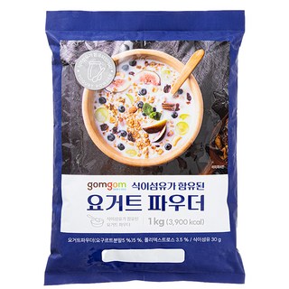 곰곰 식이섬유가 함유된 요거트 파우더, 1kg, 1개입, 1개