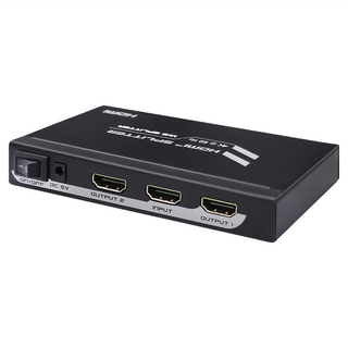 Alanview 4K HDMI 2.0 HDR 一進二出分配器 金屬外殼, AL2012, 1台