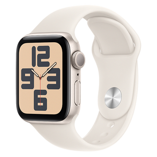 Apple Watch SE 2 附S/M運動錶帶 原廠保固, 星光色, 40mm, GPS