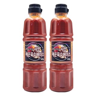 하우하우 매운육수베이스, 600g, 2개