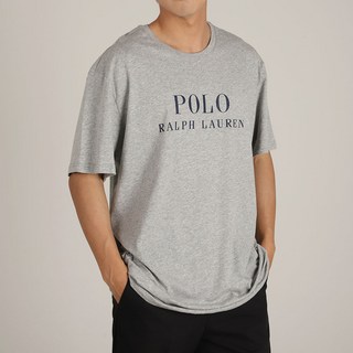 폴로랄프로렌 남성용 행잉 그래픽 엔자임 반팔 티셔츠