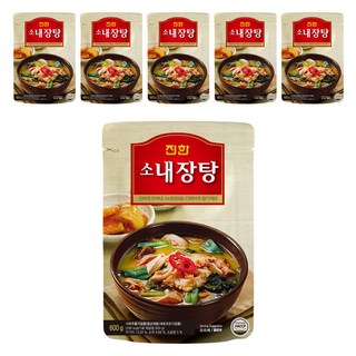 진한식품 소내장탕, 600g, 6개