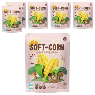 홈앤키즈 소프트콘 스위트콘 과자 25g, 2개, 달콤한 맛