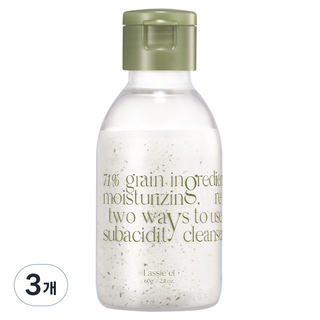 라씨엘르 엔자임 오트 스크럽 파우더워시, 60g, 3개