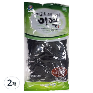 골드물산 거금도 오천 태양초 미역, 1kg, 2개