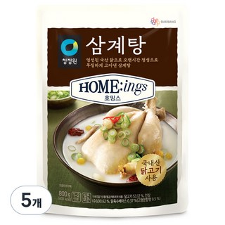 호밍스 삼계탕, 800g, 5개