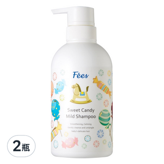 F'ees 兒童洗髮精 蜜糖寶貝, 450ml, 2瓶