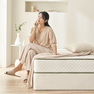 삼익가구 허리탄탄 굿코어 매트리스 방문설치, 화이트, 210mm