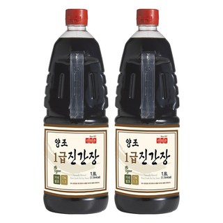 신앙촌 양조 1급 진간장, 1.8L, 2개