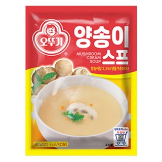 오뚜기 양송이스프, 80g, 1개