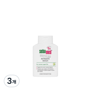 세바메드 인티메이트 워시(PH6.8), 200ml, 3개