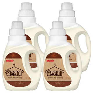 쉬슬러 홈드라이세제 본품, 650ml, 4개