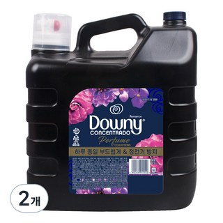 다우니 업그레이드 섬유유연제 로맨스 본품, 8.5L, 2개