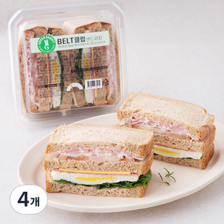 그린래빗 BELT 클럽 샌드위치, 240g, 4개
