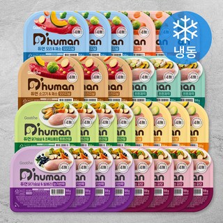 듀먼 전연령용 강아지 종합 8종 버라이어티 화식사료, 50g, 28개
