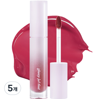 머지 글로이 젤 틴트, GJ4 위싱 모브, 4ml, 5개