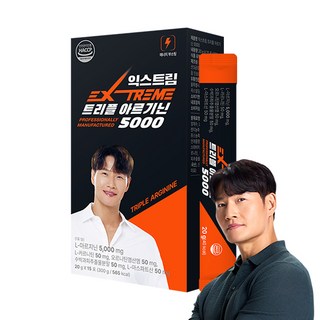 익스트림 트리플 아르기닌 5000, 300g, 1개