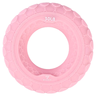 AD ROCKET Grip ring 握力訓練器 握力圈, 環保矽膠材質, 30磅, 直徑7.5cm, 粉紅色, 1個