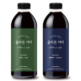 올바른커피 콜드브루 원액 더치커피