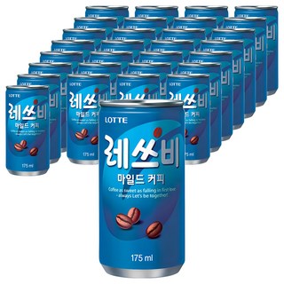 레쓰비 마일드 커피, 175ml, 60개