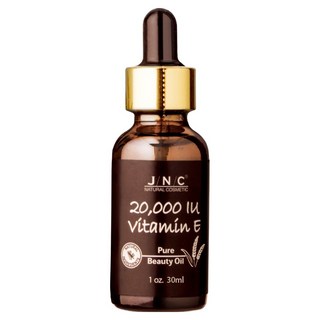 JNC 20 000 IU 비타민E 퓨어 뷰티 오일, 1개, 30ml