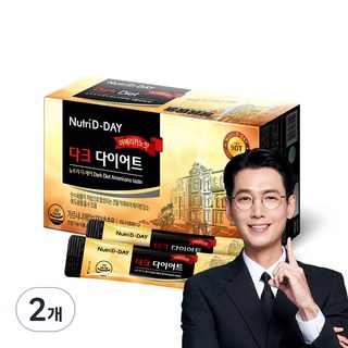 뉴트리디데이 다크 다이어트 아메리카노맛, 1.5g, 2개