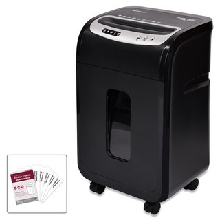 페이퍼프랜드 현대오피스 문서세단기 30L + 오일 페이퍼, PK-1316CD, 블랙