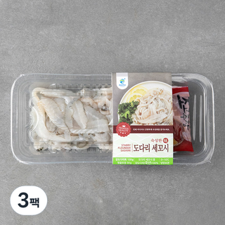 은하수산 숙성한 도다리 세꼬시 (냉장), 120g, 3팩