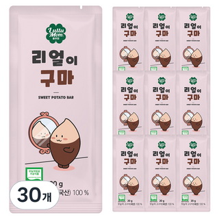 룰루맘 리얼이구마, 20g, 30개