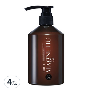 台塑生醫 FORTE Magnetic S2 柔順洗髮精, 4瓶, 500g