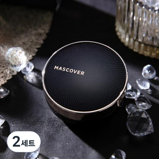 웰피아 마스커버 올인원 커버쿠션 15g + 리필 15g x 3p, 21호 아이보리 베이지, 2세트