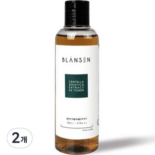 블랑센 병풀 추출물 90 토너, 2개, 200ml