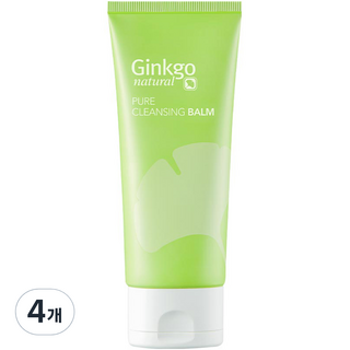 참존 징코 내츄럴 퓨어 클렌징 밤, 100ml, 4개