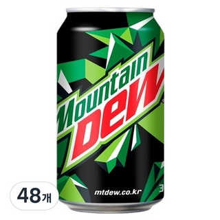 마운틴듀 롯데칠성음료, 48개, 355ml