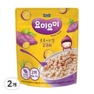 요미요미 튼튼시리얼 100g, 고구마, 2개