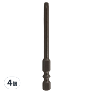 Kheiron 鼎富隆 中空星型起子頭 1/4" (6.35mm) 高碳合金鋼 台灣製, 4個