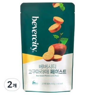 베버시티 세미 고구마라떼 페이스트, 500g, 2개, 1개입