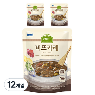 상하키친 비프카레, 170g, 12개