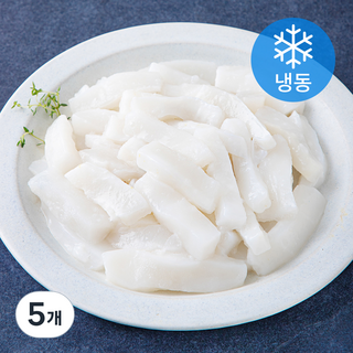 고등어청년 대왕 오징어 몸채 (냉동), 5개, 1kg