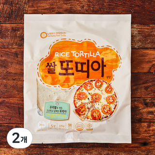 남향푸드또띠아 쌀또띠아, 45g, 5개입, 2개