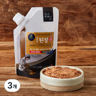 피아골미선씨 구수한 감칠맛 고로쇠된장, 230g, 3개