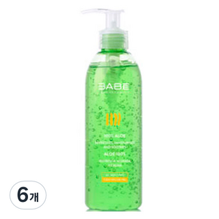 BABE 더마 코스메틱 알로에 바디 젤, 6개, 90ml