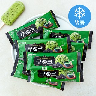 쿠앤크 말차 아이스크림 (냉동), 1개, 8개입, 70ml