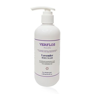 VERFLOS 香氛沐浴露 薰衣草&天竺葵香, 1瓶, 250ml