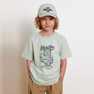 MaritheFrancoisGirbaud 兒童款ENFANT TUBE BEAR T恤