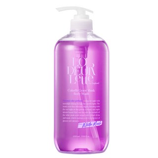 로더렛 인 잉글랜드 컬러핏 그레이스 바디워시 화이트머스크향, 1개, 1L