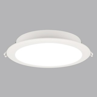 비츠온 멜리빙 LED 다운라이트 15.2cm 20W 매입등 방습 슬림 플리커프리, 화이트 + 주광색, 1개