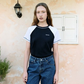 rolarola 女款RAGLAN STITCH T恤