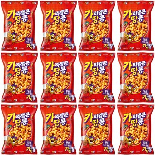카라멜콘 땅콩, 125g, 12개